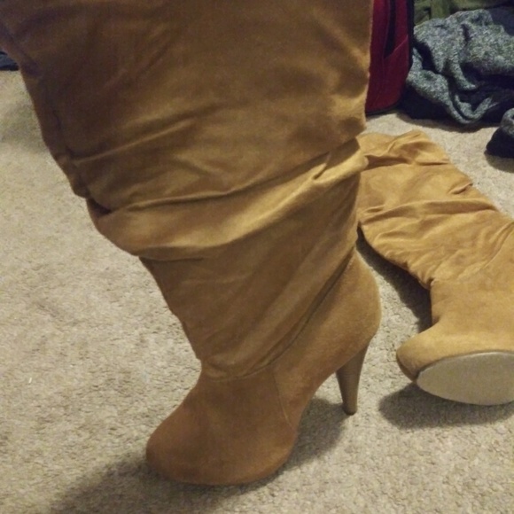 SUEDE BASIC SCRU. TAN - Picture 5 of 6